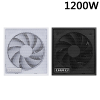 LIANLI 聯力 SX系列 1200W 全模組電源供應器 白金牌 黑色/白色