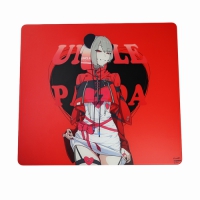 【GB】Uncle Panda RED 玻璃鼠墊