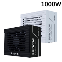 LIANLI 聯力 SP系列 1000W 全模組電源供應器SP1000P 白金牌 黑色/白色