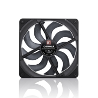 Noctua 貓頭鷹 NF-A14x25 G2 PWM CH.BK 靜音風扇 14公分 chromax.black