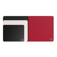 Pulsar eS Saturn Pro 布質滑鼠墊 土星 黑色紅色