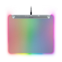 Razer 雷蛇 Phantom系列 烈焰神蟲Firefly V2 Pro RGB鼠墊 幻影白