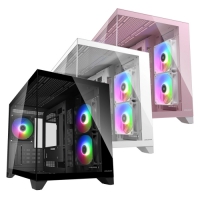 Cougar 美洲獅 FV150 Mini 機殼 黑色 白色 粉色