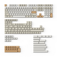 Keychron Cherry高鍵帽組 二色 PBT 駱駝 英文 218鍵