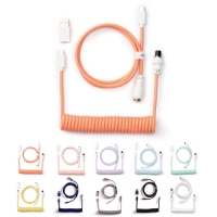 Keychron 客製螺旋航插線 8K 航太線 Type-C