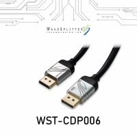 WaveSplitter 威世波 DisplayPort 2.1 DP80 公 to 公 傳輸線 2m