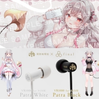 Final VR1000 for ASMR Patra 有線耳機 黑色白色 周防パトラ 周防帕特拉 (Suou Patra)