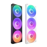 NZXT F360 RGB Core 一體式核心扇 黑色白色 ARGB