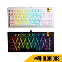 Glorious GMMK 3 HE 75% 模組化磁軸鍵盤 英文 黑色白色