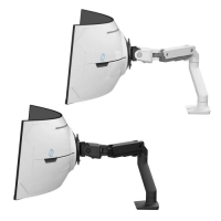 Ergotron HX桌上型單螢幕特級重型支架 支援57吋、17kg螢幕 適用三星Odyssey G9系列