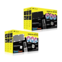 Corsair 海盜船 iCUE LINK XH505i RX 360 RGB 客製水冷套件 黑色白色