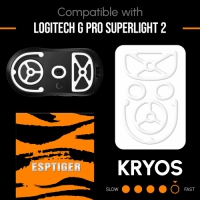 虎符電競 羅技 Logitech G PRO X Superlight 2 鼠貼 冰羽版 (1入) GPWX2
