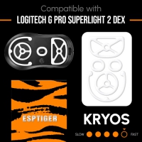 虎符電競 羅技 Logitech G PRO X Superlight 2 Dex 鼠貼 冰羽版 (1入) GPWX2 DEX