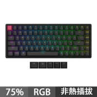 Keychron K2 第三代 75% 無線雙模機械式鍵盤 RGB 紅軸 茶軸 香蕉軸 英文 (非熱插拔)