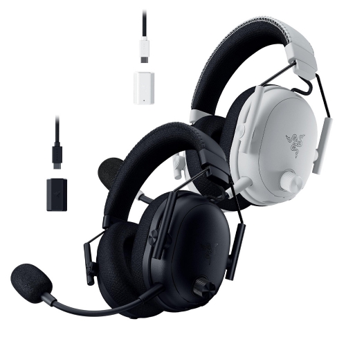 Razer 雷蛇 BlackShark V3 Pro 黑鯊無線耳機麥克風 黑色白色