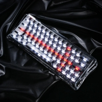 GravaStar Mercury V60 磁軸鍵盤 有線 英文 黑耀瑪瑙/水晶玫瑰 UFO磁軸