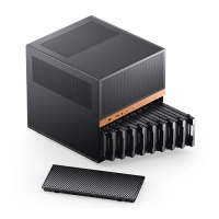 JONSBO 喬思伯 N6 NAS 9硬碟位機殼 黑色 MATX支援雙電源