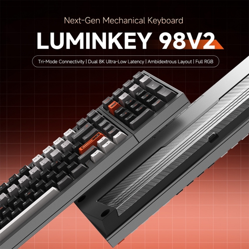 【特開】Luminkey 98v2 三模熱插拔機械式鍵盤