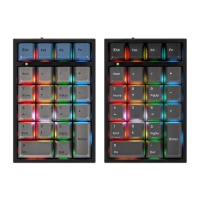 Leopold FC220TP 三模數字鍵盤 RGB 藍灰/黑灰