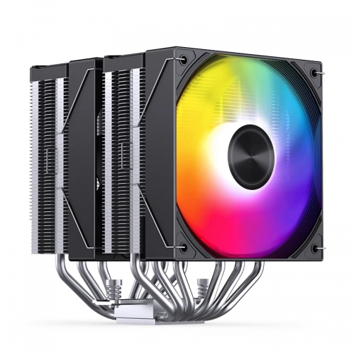 JONSBO 喬思伯 CA80 第3代雙塔CPU散熱器 黑色 TDP260w