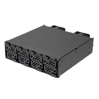 SilverStone 銀欣 FSM08-MS 5.25” 轉 8-Bay M.2 SSD 內接硬碟抽取盒
