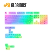 Glorious Polychroma 冰透幻彩半透明鍵帽 英文