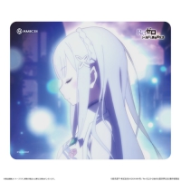AMICIS x Re:從零開始的異世界生活 玻璃鼠墊 愛蜜莉雅