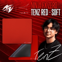 ARTISAN 劍匠 FX 零 ZERO 布質滑鼠墊 TenZ RED 聯名版 軟 XL/XXL