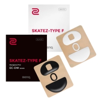 ZOWIE Type F 鼠貼 0.5mm 黑白兩款 適用EC-DW無線系列EC1-DW / EC2-DW / EC3-DW