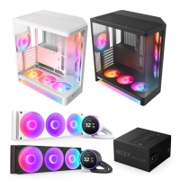 【活動】NZXT H6 RGB+雙艙一體式曲面玻璃機殼+Kraken Elite 360 RGB水冷+電源供應器
