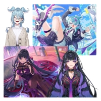 Arbiter Studio x NIJISANJI EN VEIL玻璃鼠墊 彩虹社 Elira/Meloco