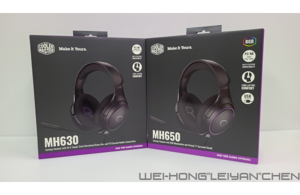 酷碼新一代高CP值耳麥-Cooler Master MH630、MH650