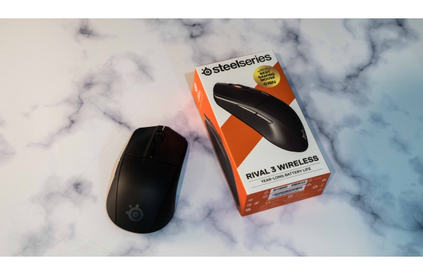 高CP值無線滑鼠，辦公遊戲兩相宜，SteelSeries Rival 3 Wireless