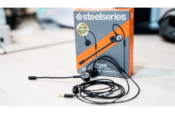 《SteelSeries》Tusq 入耳式電競耳機簡易開箱
